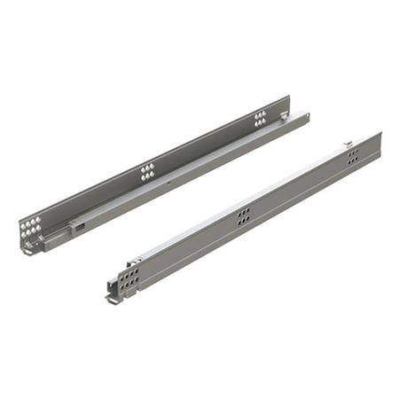 Blum 21in Soft-close 7/8 Extension Zinc Tandem Edge Drawer Slide, 75 Lbs Weight Rating, PR 554H5330B01